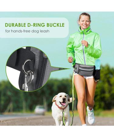 Malsipree Gassi Treats & Fanny Pack - Hands-Free Training Water Bottle Holder & Waste Bag Dispenser for Puppies & Hiking - Buy Online on GoSupps.com
