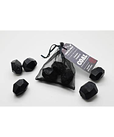 BAG of COAL - Soap Christmas Gift Stocking Filler Funny Novelty Secret Santa Kids Children Girl Boy - Vegan Friendly (1 bag) - Buy Online on GoSupps.com