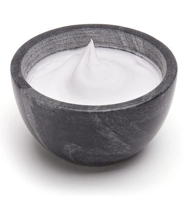 Beau Brummell Marble Shaving Soap Bowl - Handmade 100% Natural Marble, Grooved Interior for Maximum Lather | Heat Retaining Black Stone for Luxurious Hot Shave - Buy Online on GoSupps.com