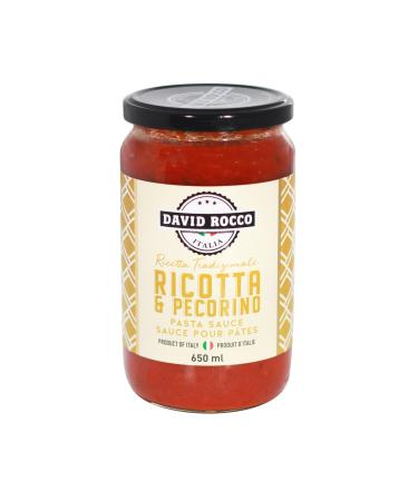 David Rocco Ricotta and Pecorino Pasta Sauce 650 ml