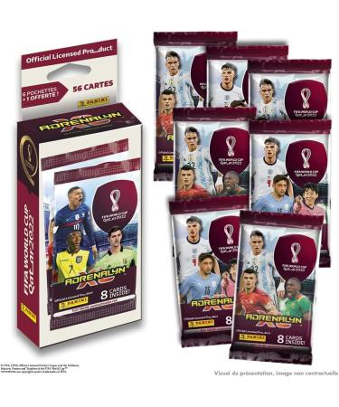 Shop Panini 004287KBF7 Adrenalyn XL World Cup 2022 Blister Pack - 6 + 1 Bag Random | International Shipping Available - Buy Online on GoSupps.com