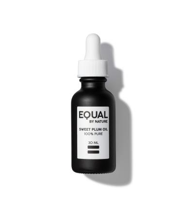 EQUAL BY NATURE Sweet Plum Oil  tri-blended 100% Pure Vegan Virgin Oil for hair  skin  and nails