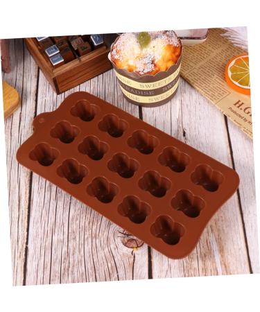 MAGICLULU Alphabet Stencils 2pcs Molder Mold for Chocolate Baking Tool para Paletas De Chocolate Non-Stick Molds Chocolate Making Molds Candy Pan Chocolate Ball Brownie 3D Bakeware - Buy Online on GoSupps.com