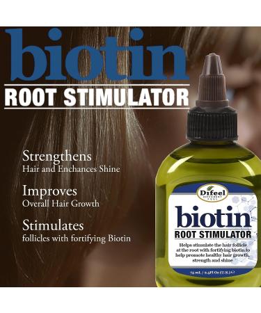 Difeel Biotin Root Stimulator 2.5 oz. - Hair Growth Follicle Stimulator - Buy Online on GoSupps.com