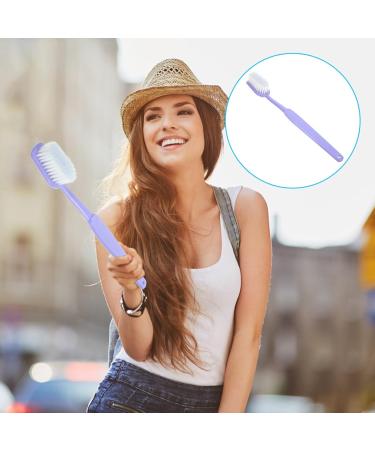 POPETPOP Giant Toothbrush - Oversized Novelty Pet Grooming Brush for Costume Parties & Comedy Favors (Purple - Buy Online on GoSupps.com