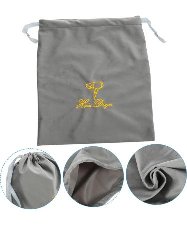 CANIGHT Flat Ironing Travel Bag Hair Dryer Bag Drawstring Hair Dryer Attachments Storage - Buy Online on GoSupps.com