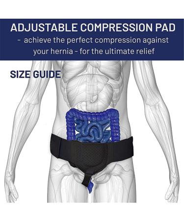 Bentbruch Belt Support Comfort Truss - Adjustable Compression Straps for Hernia Relief & Overexertion Symptoms - Buy Online on GoSupps.com