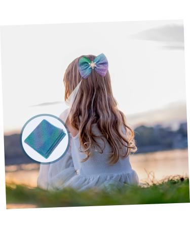 VILLCASE 2 Rolls Gradient Mesh Shimmery Skirt Mesh Ribbon Tulle Table Runner Bling Ribbon Child Bow Tie - Buy Online on GoSupps.com