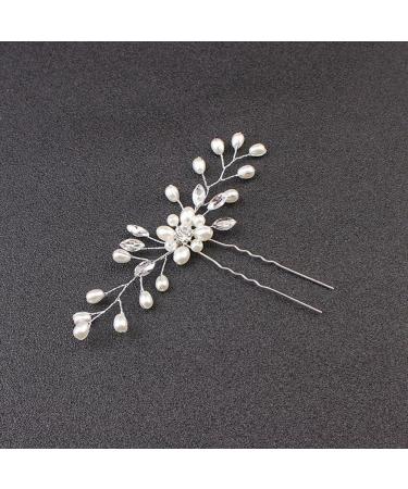 ZHIZAIHU 6 Pieces Crystal Wedding Hair Combs Hair Accessories for Girls - Buy Online on GoSupps.com