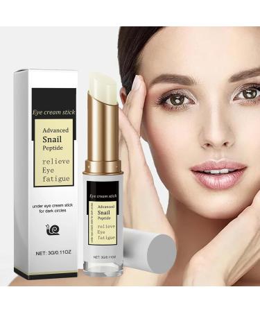 Snail Eye Cream Stick Eye Moisturizer with Snail Mucin Eye Bag Cream Stick Dark Eye Cream Stick Snail Eye Cream for Puffiness Hydrating Eye Stick Snail Eye Stick - Buy Online on GoSupps.com