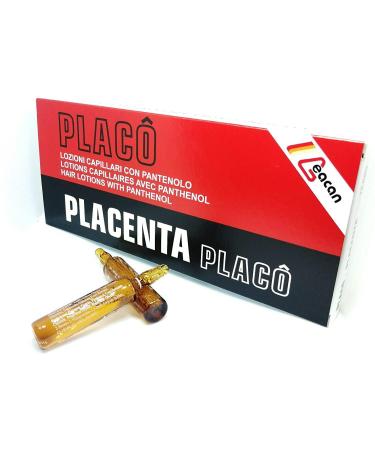 Placenta Placo Intensive Revitalizing Treatment - 12 x 10ml Vials for Hair Loss - Buy Online on GoSupps.com