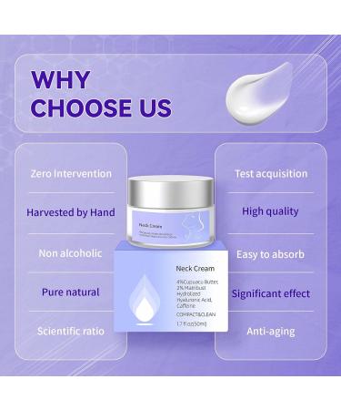Buy 2024 Neck Cream | Best Tightening & Firming Solution for Turkey Neck | Anti-Aging & Lifting | 1.77 oz - Buy Online on GoSupps.com