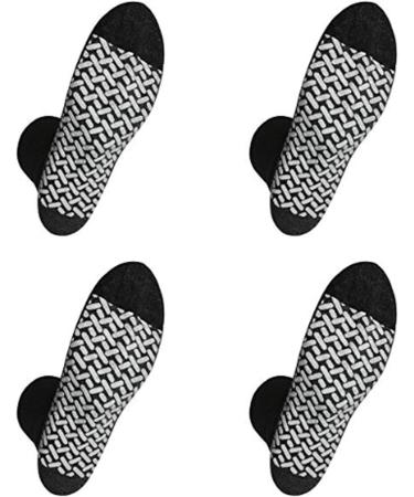 Nobles Assorted Black Diabetic Anti Skid Hospital Gripper Socks - 9 Pairs (Size 10-13), Ideal for Adults Men and Women - Buy Online on GoSupps.com