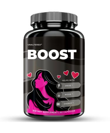 UNALTERED Tribulus Terrestris & Red Maca Root Capsules for Women - Highest Concentration (90%) of Tribulus - Energy, Mood, Well-Being - 90 Ct (Vegan Formula)