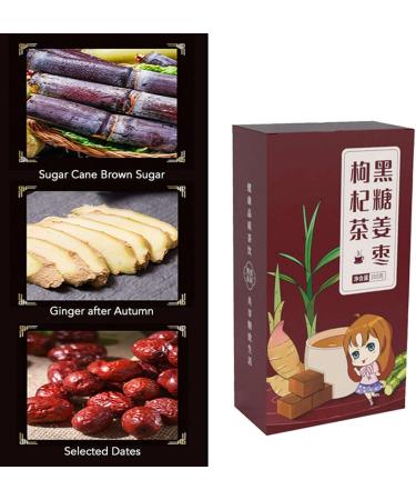  Pilipane Brown Sugar and Ginger Tea Blood Glucose Red Tea Individually Wrapped Black Sug For Patients With Common Cold Dysmenorrhea - Buy Online on GoSupps.com