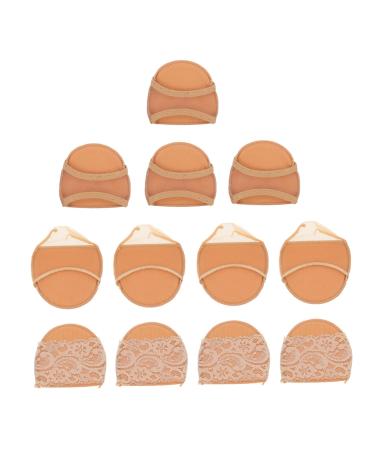 6 Pairs Sole Pad Shoes Too Big Inserts Shoe Pads for Women Shoes Shoe Filler Toe Plug for Heels of Foot Cushions Forefoot Socks Shoe Stuffer Forefoot Pad Lace Invisible As Shown 9X8X0.5CM
