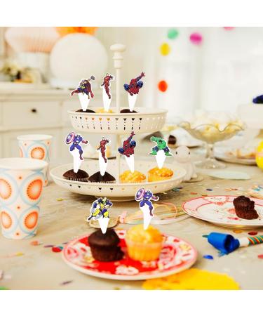 Buy GENGUTOR 26-Piece Edible Cake Toppers | Perfect for Birthday & Party Cakes | Fondant Decorations & Photo Cake Toppers - International Shipping Available - Buy Online on GoSupps.com