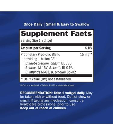 Enzymatic Therapy Probiotic Pearls 50+ | Digestive Health & Immunity - 30 Softgels - Buy Online on GoSupps.com