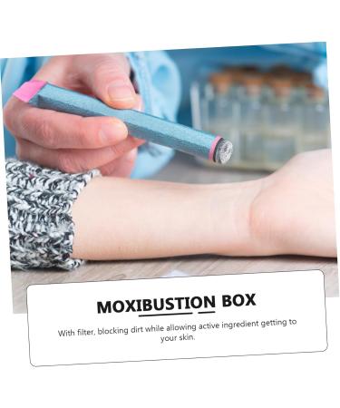 Lurrose Moxibustion Box Tool - Household Moxa Holder & Heating Tank - 2pcs - 7x5cm for Effective Moxa Therapy - Buy Online on GoSupps.com