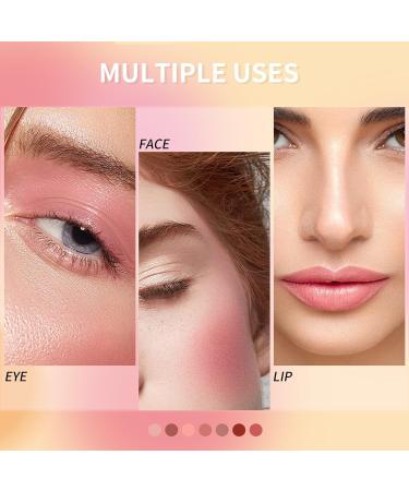 Liquid Cheek Soft Cream Blush Rouge Long-Lasting Formula Women's Cosmetics Makeup for Daily Use at Workplace - Buy Online on GoSupps.com