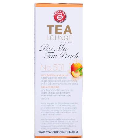Buy Teekanne Tealounge Capsules - Pai Mu Tan Peach No. 501 White Tea (3x8) for International Shipping | Premium White Tea Online - Buy Online on GoSupps.com