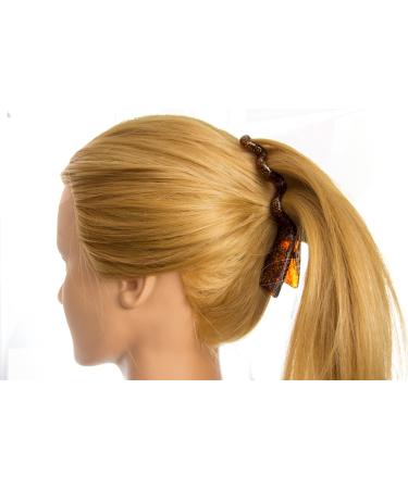 1pc Smoke Grey Wave Hair Clip | 13cm | Made in Germany | WeLoveBeads - International Shipping Available - Buy Online on GoSupps.com