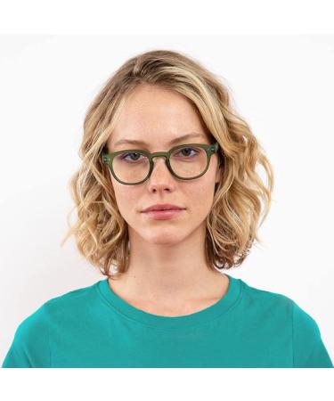 Muunel High Index Glasses 1.6 | Ultra-slim Black Frame Women s Eyewear with Essilor AR Coating | Power Green 1.75 x - Buy Online on GoSupps.com