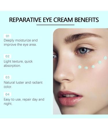 Buerfu Repair Cream Eye Cream | Moisturizing Under Eye Cream For Radiant Skin - Advanced Hydration Dark Circles Under Eye Care Solution Nourishing Skin Care With Natural Extracts - Buy Online on GoSupps.com