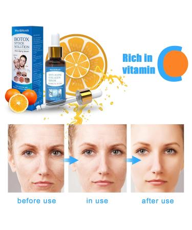 Jennifer Aniston Vitamin C Anti Aging Serum with Vitamin E & Salicylic Acid - Pack of 3 | Reduce Wrinkles, Brighten Skin - Buy Online on GoSupps.com