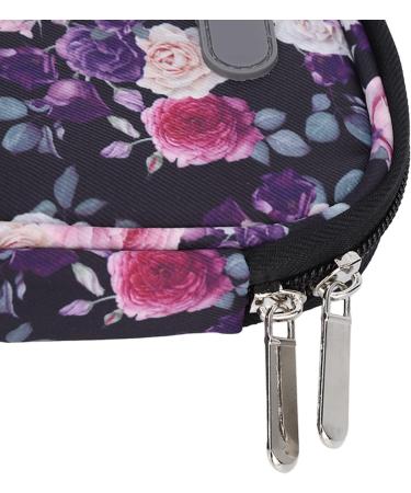 Diabetic Medication Cooler Case - Lightweight Multi-Layer Zipper Bag for Outdoor Use (Purple) - Buy Online on GoSupps.com