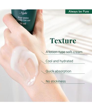 Mooncat Rich Moist Green Tea Sleeping Mask 50ml | Hydrating Hypoallergenic Korean Skincare for Sensitive Skin | Ceramide Moisturizer | Non-Sticky Texture - Buy Online on GoSupps.com