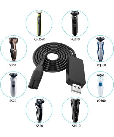 Buy 4.3V USB Cable for Philips Razors QP2520 QP2620 RQ312 | International Shipping Available - Buy Online on GoSupps.com