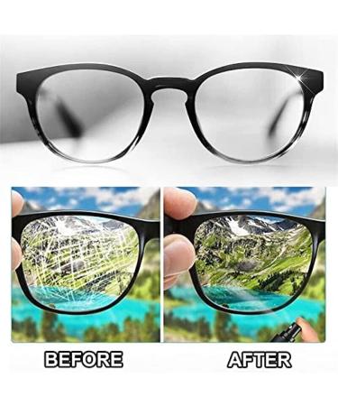 JIAWEIIY Lens Scratch Removal Spray Eyeglass Scratch Repair Solution Eyeglass Windshield Glass Repair Liquid Glasses Cleaner for All Lenses (3PCS) - Buy Online on GoSupps.com