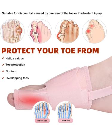 Hallux Valgus Bunion Corrector | Toe Separators for Men and Women | High Elasticity Soft Support - Buy Online on GoSupps.com