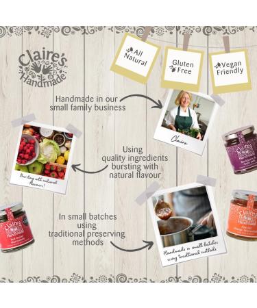Claire's Handmade Lakeland Farmhouse Chutney 200g - Authentic Taste of the Countryside! - Buy Online on GoSupps.com