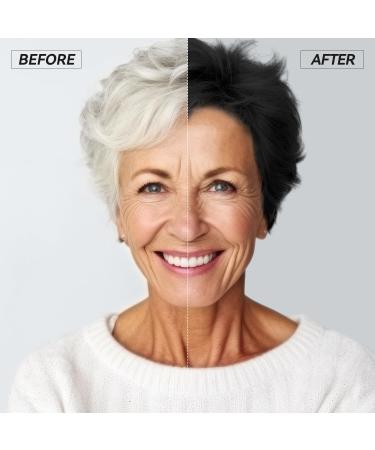 Natural Black Hair Dye Shampoo - 3-in-1 Herbal Color Solution for Men & Women | Ammonia-Free Lasts 30 Days - 16.90 oz - Buy Online on GoSupps.com