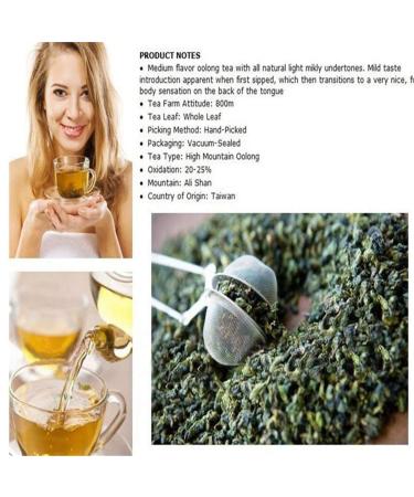 250g Premium Milk Oolong Tea - Tiguanyin Green Tea Taiwan Jinxuan Tie Guan Yin | Buy Internationally - Buy Online on GoSupps.com