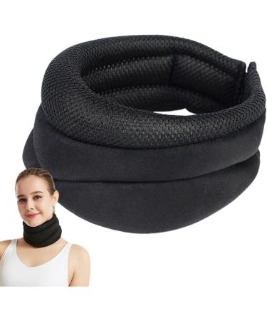 Leryveo Neckkrause - Soft Foam Neck Support for Pressure Relief | Stabilizes Vertebrae & Relieves Spine - Ideal for Men & Women - Buy Online on GoSupps.com