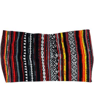 scicent Boho Headbands Wide Knotted Hairbands Stretch Turban Head Bands Elastic Cotton Hair Band Floral Yoga Sweetbands Bohemia Hair Accessories 41 - Buy Online on GoSupps.com