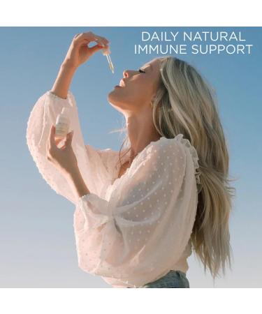 Astragalus & Ginger Natural Vitamin D3 & K2 Liquid Drops for Immune Support | Immunity Herbal Blend | 100% Pure Essential Oils & Lemon Tincture | Made in USA - Buy Online on GoSupps.com