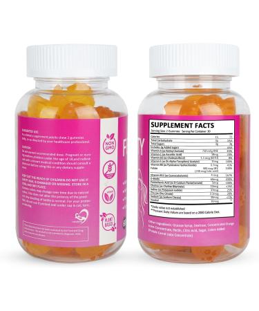 Laicuherb Fertility Support Gummies for Women Hormonal Balance & Conception Support, Prenatal Vitamins with Myo-Inositol & Pantothenic Acid, Fertility Gummies for Women Get Pregnant Fast, 60 Count - Buy Online on GoSupps.com