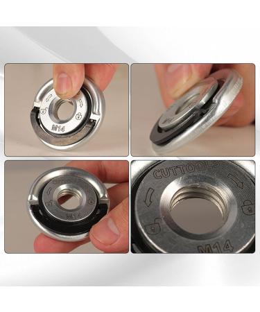1pc Self-Locking Pressure Plate 44.7mm Diameter M10Thread Replacement Angles Grinder Inner Outer Flange Nut Set Tools - Buy Online on GoSupps.com
