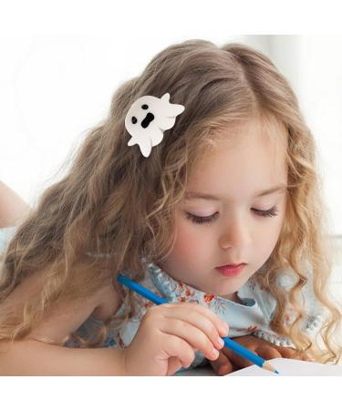 POCHY Halloween Clips - Funny Halloween Clips for Hair - Cute and Funny Ghost Shape Halloween Clips for Hair Small Halloween Hair Accessories for Halloween Costume - Buy Online on GoSupps.com