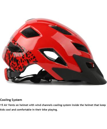 Exclusky Kids Bike Helmet - Adjustable Safety Lightweight Children Bicycle Helmet for Skating, Cycling, Scooter - Boys and Girls Ages 5-14 - Buy Online on GoSupps.com