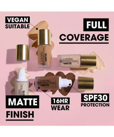 Collection Cosmetics Lasting Perfection Matte Foundation 27ml Fair - Full Coverage - Buy Online on GoSupps.com