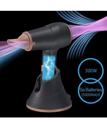 Portable Cordless Hair Dryer Wireless Hair Dryers Hot & Cold Air Rechargeable DC Motor Blow Dryer for Kids Indoor & Outdoor Travel - Buy Online on GoSupps.com