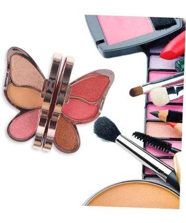 POPETPOP 3 Pcs Eyeshadow Palette Natural Eyeshadow Cheek Blusher Woman Eyeshadow Pallet Girl High Pressure 1 count (Pack of 1) As Shown 4x3pcs - Buy Online on GoSupps.com