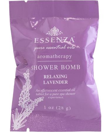 Essenza Lavender Shower Bombs - 14 pc | Relaxing Aromatherapy Shower Steamers - Buy Online on GoSupps.com