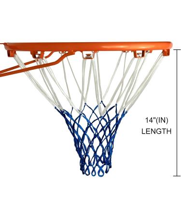 Sanung Basketball Net - Durable Polyester Replacement for Standard Hoop - Easy Setup, Set of 2 - Buy Online on GoSupps.com