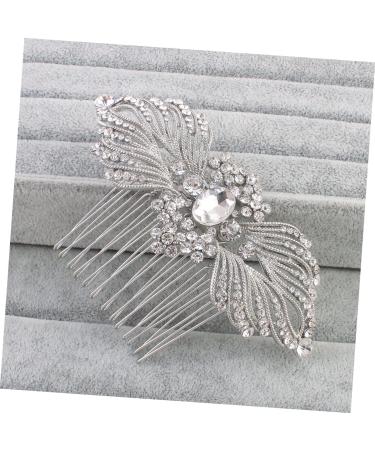 Housoutil Tiara Bride White Hair Crystal - Buy Online on GoSupps.com